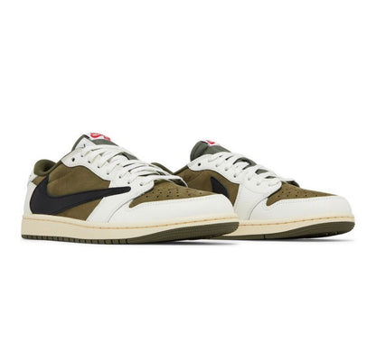 Travis Scott x Air Jordan 1 Low OG “Medium Olive”