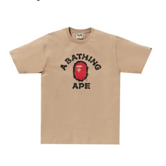 BAPE Brush College Tee